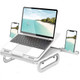 A23 Foldable Notebook Stand With 10-Speed Adjustment Computer Cooling Lifting Stand, Colour: Regular (White )