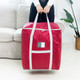 weekeight 2 PCS Clothing Quilt Storage Bag Household Moving  Luggage Organizer Bag, Colour: Wine Red Small
