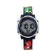 JNEW A380-86172 Children Cartoon 3D Castle Dinosaur Alarm Waterproof Colorful Backlight LED Electronic Watch(Black)