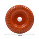 Woodworking Sanding Plastic Stab Discs Hard Round Grinding Wheels For Angle Grinders, Specification: 100mm Orange Curved