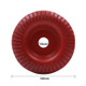 Woodworking Sanding Plastic Stab Discs Hard Round Grinding Wheels For Angle Grinders, Specification: 100mm Red Curved