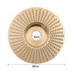 Woodworking Sanding Plastic Stab Discs Hard Round Grinding Wheels For Angle Grinders, Specification: 98mm Golden Plane
