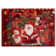 1000 Piece Adult Puzzle Christmas Theme Paper Puzzle Toy(Santa Claus)