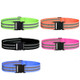 3 PCS Outdoor Adjustable Night Running And Cycling Reflective Waistband, Specification: 5cm Width(Black)