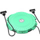 KINGZE Home Waist Twist Board Fitness Equipment Sports Abdomen Revolving Twisting Machine, Specification: Fresh Green + Pull Rope