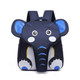Elephant School Backpack for Children Cute 3D Animal Kids School Bags Boys Girls Schoolbag(Navy blue)
