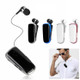 K39 Wireless Bluetooth Headset CSR DSP chip In-Ear Vibrating Alert Wear Clip Hands Free Earphone (Black)