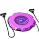 KINGZE Home Waist Twist Board Fitness Equipment Sports Abdomen Revolving Twisting Machine, Specification: Purple + Pull Rope