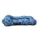 CG-028 Lazy Inflatable Bed Sofa Outdoor Fast Inflatable Bed Size: 190x80x55cm(Blue/Polyester)