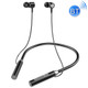 BT-63 Wireless Bluetooth Neck-mounted Magnetic Headphone(Black)