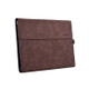 13 inch Leather Tablet Protective Case For Microsoft Surface Pro X, Color: Brown + Power Bag