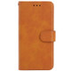 Leather Phone Case For HTC Wildfire E2 Plus(Brown)