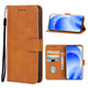 Leather Phone Case For Meizu 18s(Brown)
