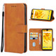 Leather Phone Case For Wiko View 2(Brown)