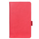 For Lenovo Tab M7 TB-7305F / M7 3rd Gen WY-2099A Retro Texture PU Leather Tablet Case with 2 Card Slots & Hand Strap(Red)