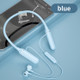 K1688 Neck-mounted Noise Cancelling IPX5 Sports Bluetooth Headphone(Blue)
