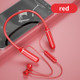 K1688 Neck-mounted Noise Cancelling IPX5 Sports Bluetooth Headphone(Red)