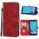 Leather Phone Case For Wiko Sunny 5 Lite(Red)