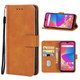 Leather Phone Case For BLU G50 Plus(Brown)