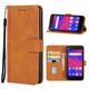 Leather Phone Case For BLU C5 2019(Brown)