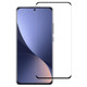 Edge Glue 9H HD 3D Curved Edge Tempered Glass Film For Xiaomi Mi 12X / 12(Black)