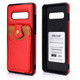 For Samsung Galaxy S10+ Soft Skin Leather Wallet Bag Phone Case(Red)