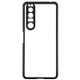 For Sony Xperia 1 II HD Magnetic Metal Tempered Glass Phone Case(Black)