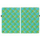 For Amazon Kindle Fire HD10 2021/HD10 Plus 2021 Color Weave Smart Leather Tablet Case(Green)
