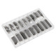 2 Boxes 360 PCS / Box C016 8-25mm Stainless Steel Seamless Box Packing Spring Bar