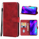 Leather Phone Case For Meizu M10(Red)