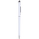 2 in 1 Universal Mobile Phone Writing Pen with Common Writing Pen Function (White)