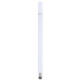 361 2 in 1 Universal Silicone Disc Nib Stylus Pen with Mobile Phone Writing Pen & Magnetic Cap(White)