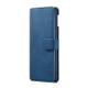 For Google Pixel 6 Pro DG.MING Retro Oil Side Horizontal Flip Leather Case with Holder & Card Slots & Wallet(Blue)
