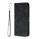 For ZTE Blade A71 Retro Skin Feel TPU + PU Leather Phone Case(Black)