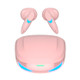 G10 TWS 5.2 Binaural True Stereo Touch Game Bluetooth Earphone(Pink)