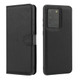 For Samsung Galaxy S20 Ultra Cross Texture Detachable Leather Phone Case(Black)