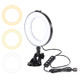 Ulanzi Vijim CL05 6 Inch 3200-6500K  Video Conferencing Ring Fill Light Sucker Fill Light