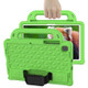 For Galaxy Tab A8 10.5(2021) X200/X205 Diamond  EVA Shockproof Case with Holder & Strap(Green)