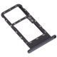 SIM Card Tray + Micro SD Card Tray for ZTE Blade V2020 Smart (Black)