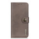 For Motorola Moto G Stylus 2022 KHAZNEH Cowhide Texture Horizontal Flip Leather Phone Case(Khaki)