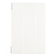 For Samsung Galaxy Tab A8 10.5 2021 X200 / X205 Silk Texture 3-fold Leather Tablet Case(White)