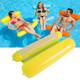 Foldable Double-purpose Backrest Float Hammock with Net, Size: 130x73cm (Yellow)