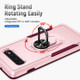 For Samsung Galaxy S10 Pioneer Armor Heavy Duty PC + TPU Holder Phone Case(Pink)