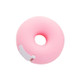 Cute Heart Shape Plastic Tape Dispenser Creative Donut Decorative Tape Cutter Kids Office School Supplies(Pink Donut)