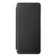 For Ulefone Note 12P Carbon Fiber Texture Magnetic Horizontal Flip PU Phone Case(Black)