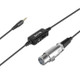 BOYA BY-BCA60 XLR to 3.5mm TRRS Microphone Adapter Cable(Black)