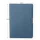 2 PCS PU Business Notebook Mounted Sewing Thread Notebook, Specification: A5(Blue)