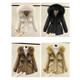 Loose Thickening Down Padded Jacket (Color:Coffee Size:M)