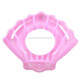 Shell Shape Inflatable Swimming Ring Lifesaving Ring Axillary Ring, Size: M, 80x90cm(Pink)