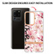 For Samsung Galaxy S20 Ultra Flowers and Plants Series IMD TPU Phone Case(Pink Gardenia)